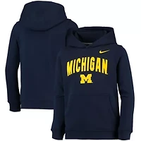 NCAA Nike Michigan Wolverines Club Fleece Pullover Hoodie