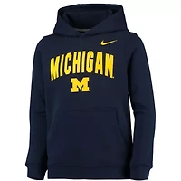 NCAA Nike Michigan Wolverines Club Fleece Pullover Hoodie