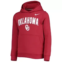 NCAA Nike Oklahoma Sooners Club Fleece Pullover Hoodie
