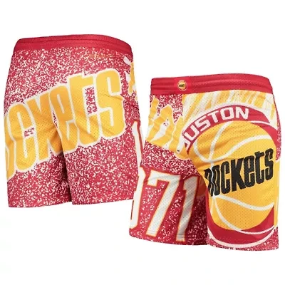 NBA Houston Rockets Hardwood Classics Jumbotron Shorts