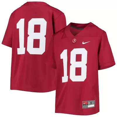Alabama Crimson Tide NCAA Nike #18 Untouchable Football Team Jersey