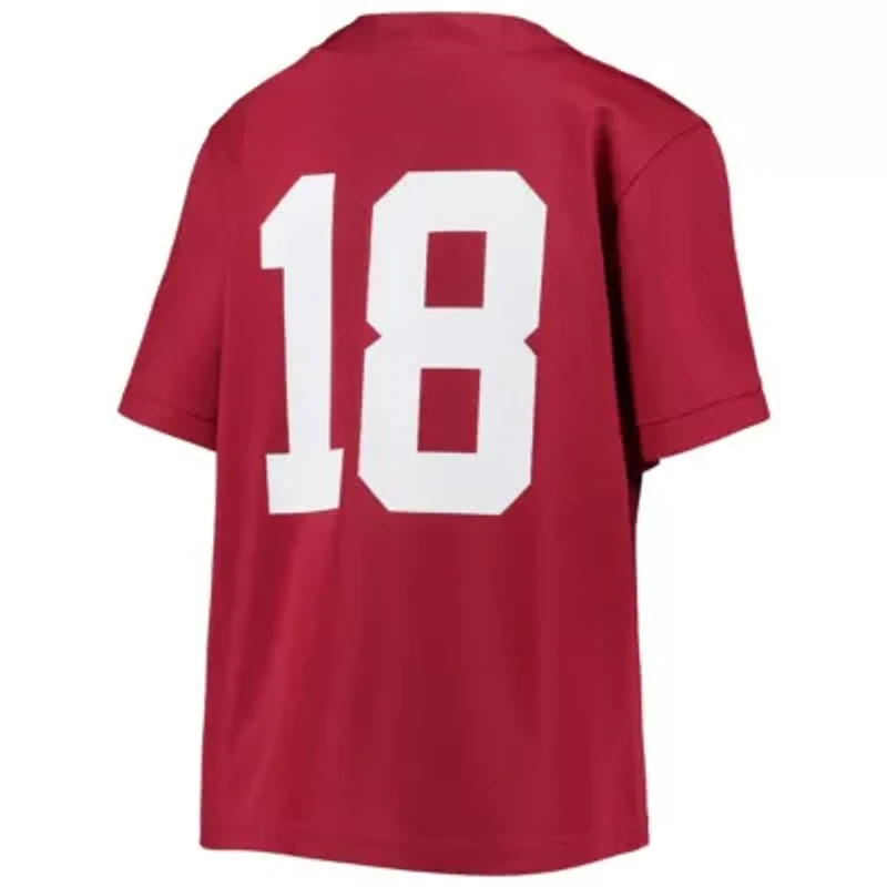 Alabama Crimson Tide NCAA Nike #18 Untouchable Football Team Jersey