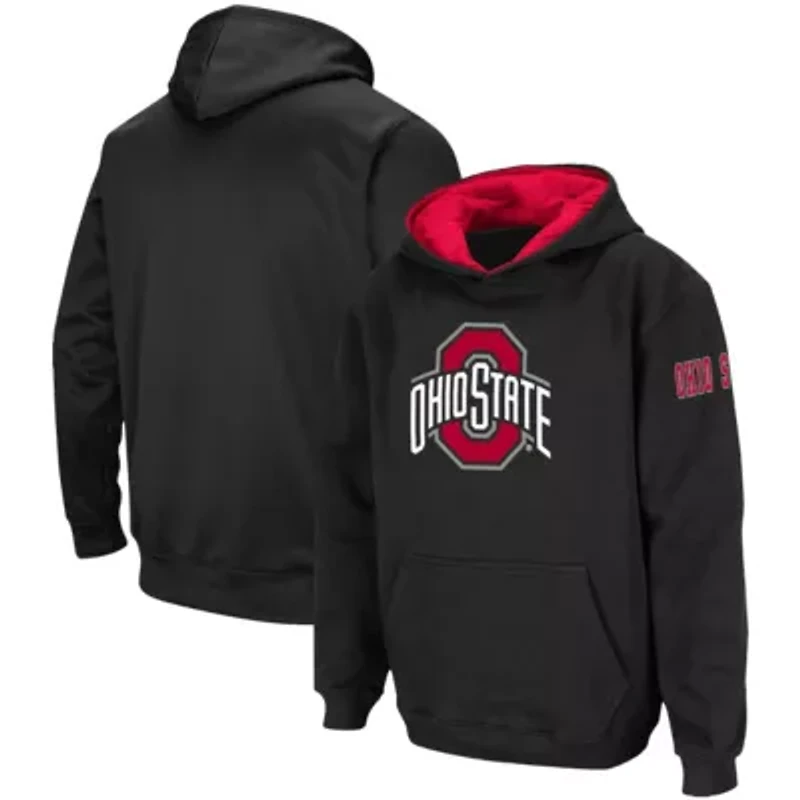 NCAA Ohio State Buckeyes Big Logo Pullover Hoodie
