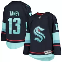 NHL Brandon Tanev Deep Sea Seattle Kraken Home Premier Player Jersey