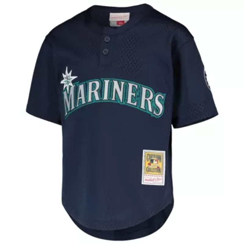 MLB Ichiro Suzuki Seattle Mariners Cooperstown Collection Mesh Batting Practice Jersey