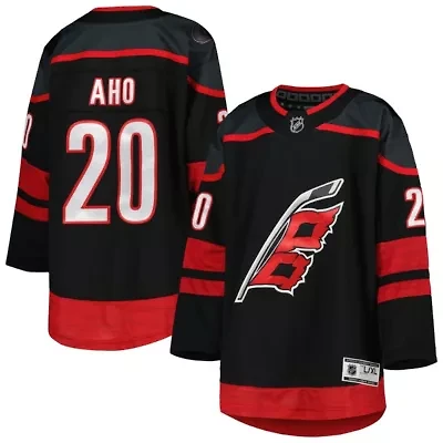 NHL Sebastian Aho Carolina Hurricanes Home Premier Player Jersey