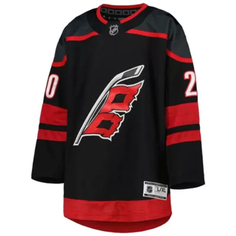 NHL Sebastian Aho Carolina Hurricanes Home Premier Player Jersey