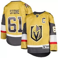 NHL Mark Vegas Golden Knights Home Captain Patch Premier Player Jersey