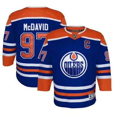 NHL Connor McDavid Edmonton Oilers Home Premier Player Jersey