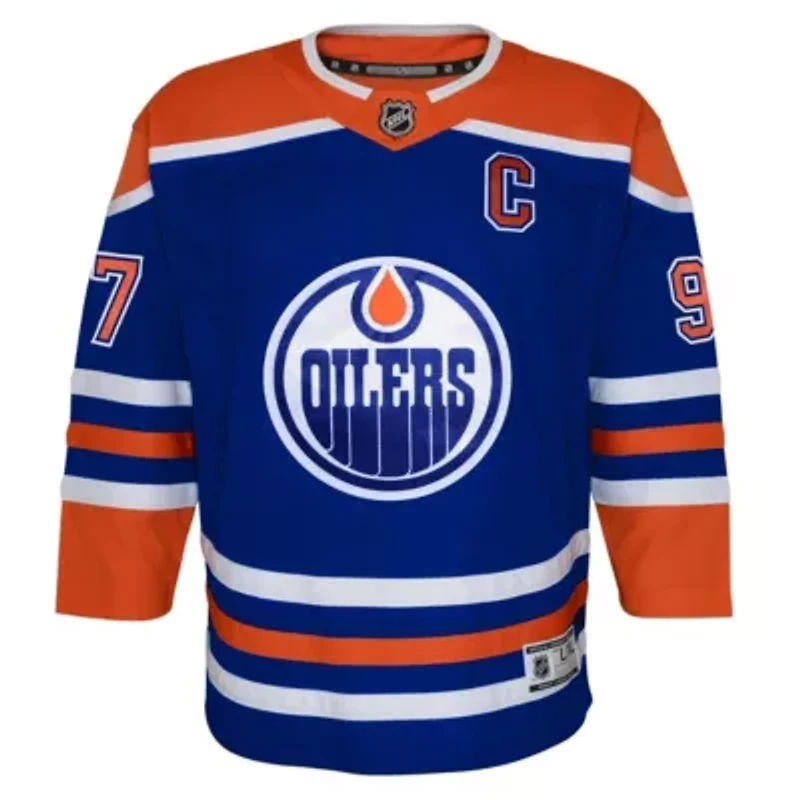 NHL Connor McDavid Edmonton Oilers Home Premier Player Jersey