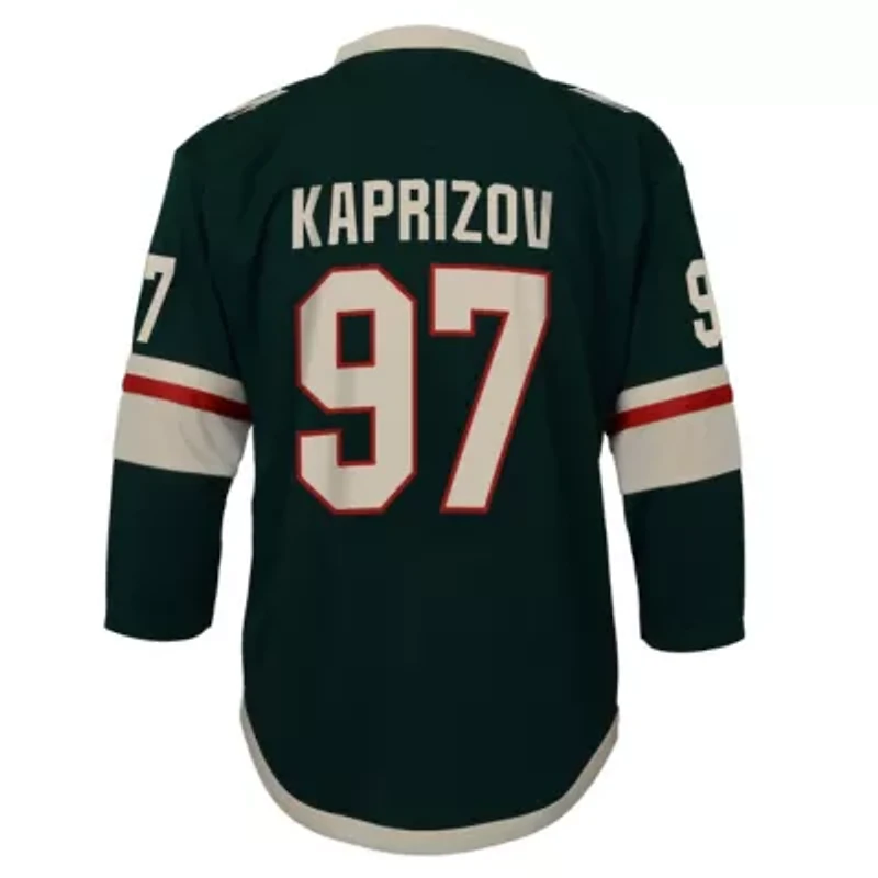 NHL Kirill Kaprizov Minnesota Wild Home Replica Player Jersey