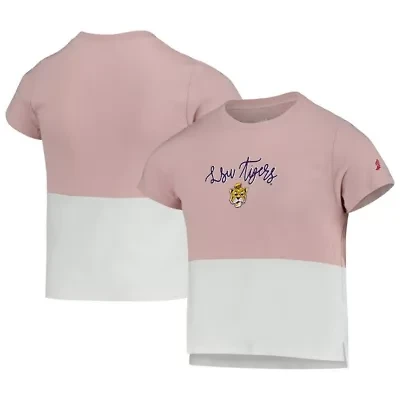 NCAA Girls LSU Tigers Colorblocked T-Shirt