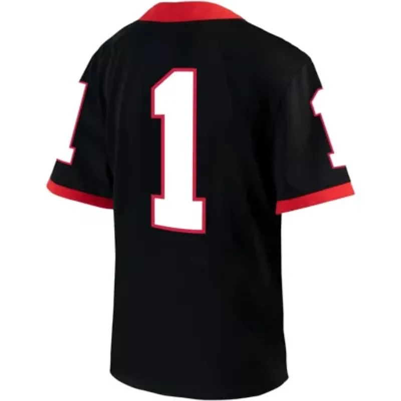 NCAA Nike #1 Georgia Bulldogs Untouchable Football Jersey