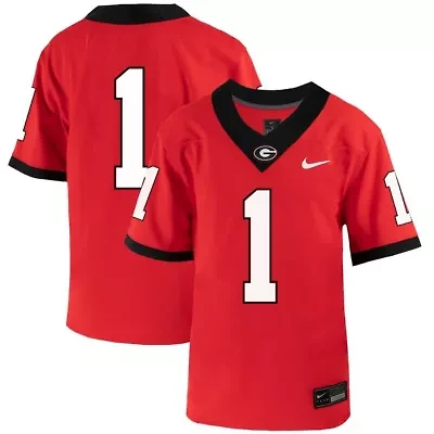NCAA Nike #1 Georgia Bulldogs 1st Armored Division Old Ironsides Untouchable Football Jersey