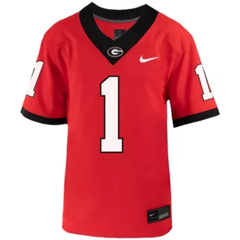NCAA Nike #1 Georgia Bulldogs 1st Armored Division Old Ironsides Untouchable Football Jersey