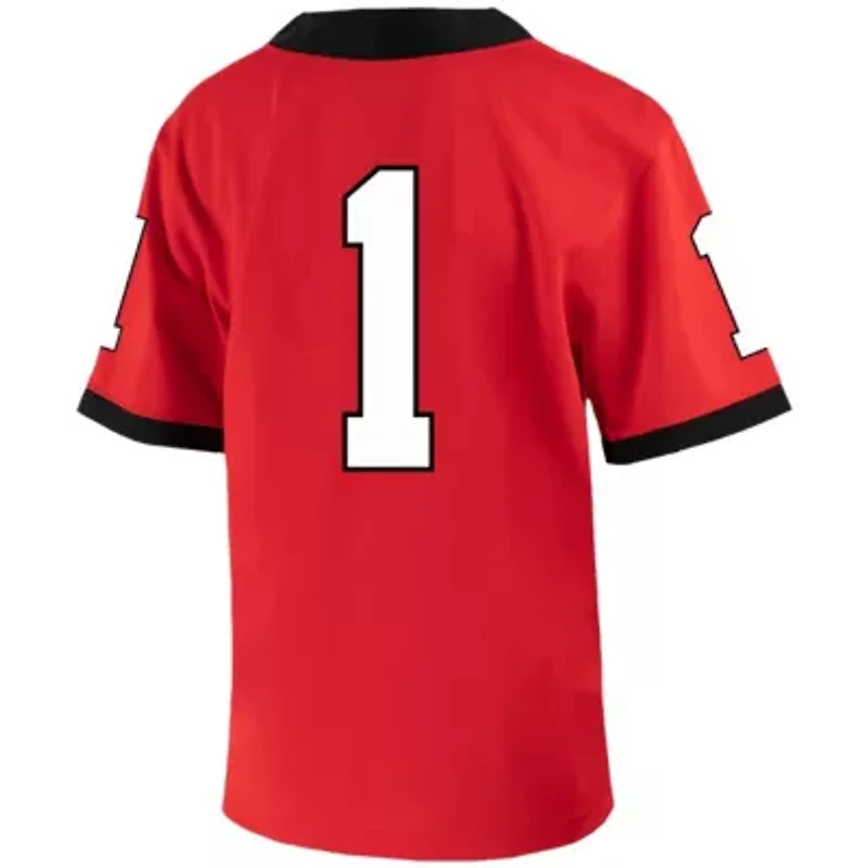 NCAA Nike #1 Georgia Bulldogs 1st Armored Division Old Ironsides Untouchable Football Jersey