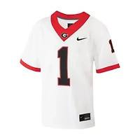 NCAA Nike #1 Georgia Bulldogs Away Untouchable Jersey