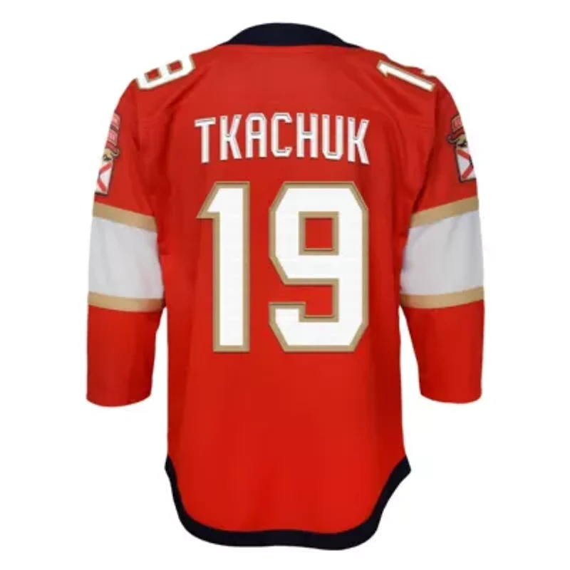 NHL Matthew Tkachuk Florida Panthers Home Premier Player Jersey