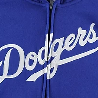 MLB Los Angeles Dodgers Wordmark Full-Zip Fleece Hoodie