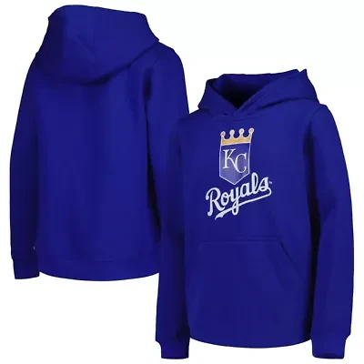 MLB Kansas City Royals Team Primary Logo Pullover Hoodie