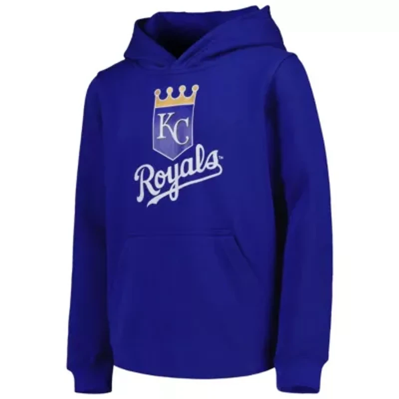 MLB Kansas City Royals Team Primary Logo Pullover Hoodie