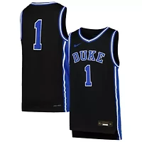 Duke Blue Devils NCAA Nike # 1 Icon Replica Basketball Jersey