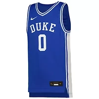 Duke Blue Devils NCAA Nike #0 Icon Replica Basketball Jersey
