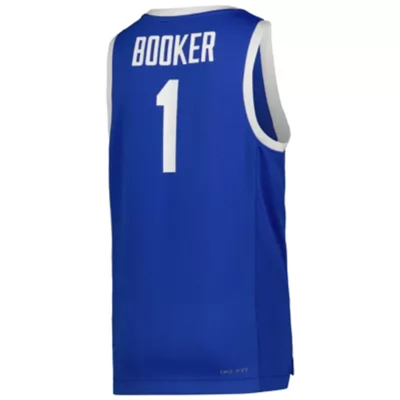 NCAA Nike #1 Kentucky Wildcats Icon Replica Basketball Jersey