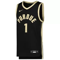 NCAA Nike #1 Purdue Boilermakers Icon Replica Basketball Jersey