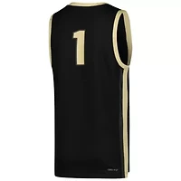 NCAA Nike #1 Purdue Boilermakers Icon Replica Basketball Jersey