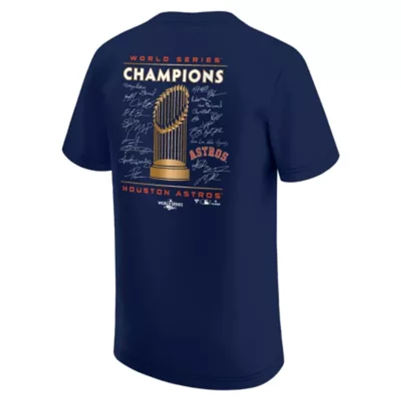 MLB Fanatics Houston Astros 2022 World Series s Signature Roster T-Shirt