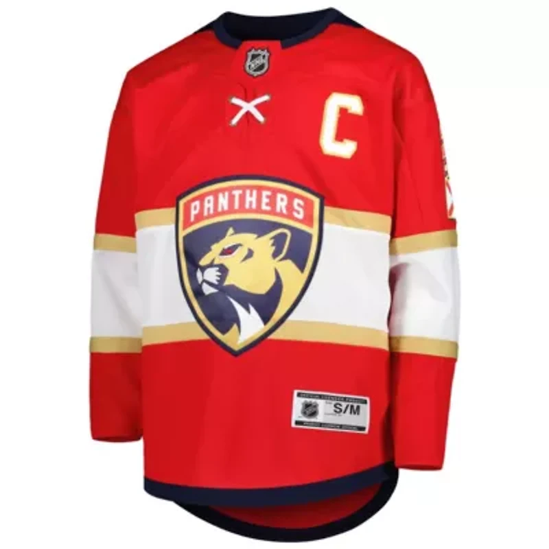 NHL Aleksander Barkov Florida Panthers Home Premier Player Jersey