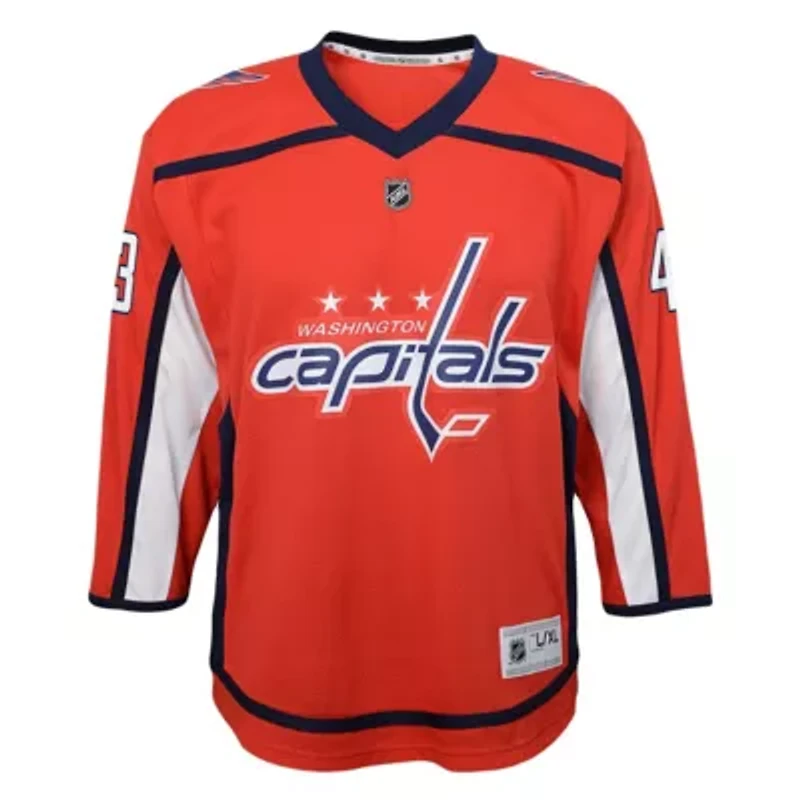 NHL Tom Washington Capitals Home Replica Player Jersey