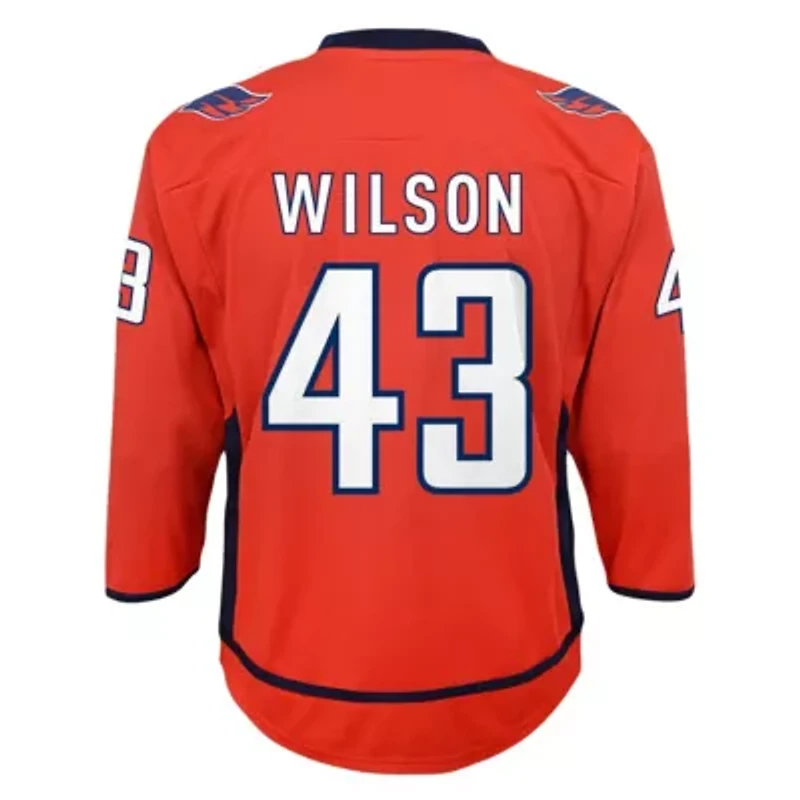 NHL Tom Washington Capitals Home Replica Player Jersey