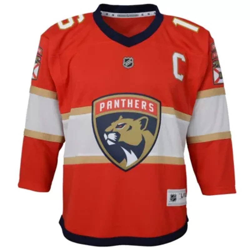NHL Aleksander Barkov Florida Panthers Home Captain Replica Player Jersey