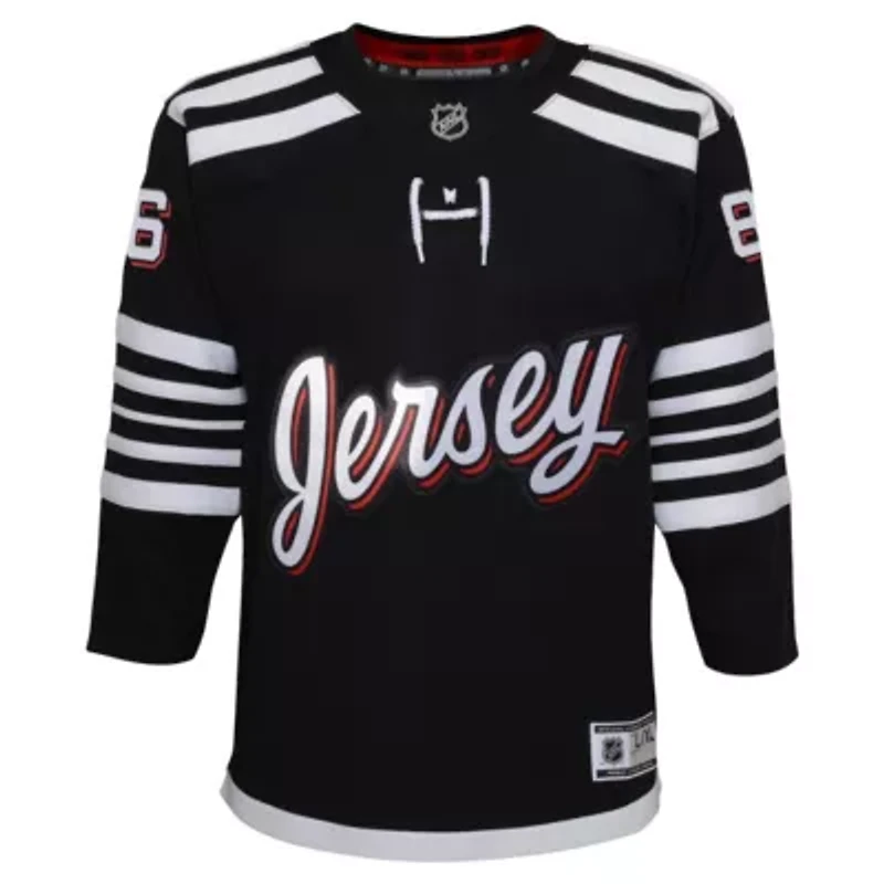 NHL Jack Hughes New Jersey Devils Alternate Premier Player