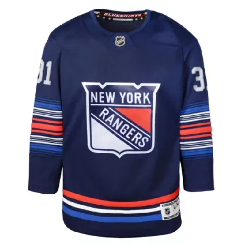 NHL Igor Shesterkin New York Rangers Alternate Premier Player Jersey
