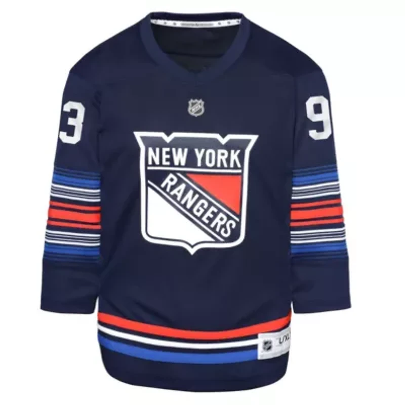 NHL Mika Zibanejad New York Rangers Alternate Replica Player Jersey