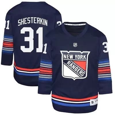 NHL Igor Shesterkin New York Rangers Alternate Replica Player Jersey