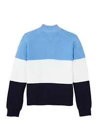 Boys 4-7 Striped Pullover Sweater