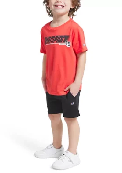 Boys 4-7 Graphic T-Shirt and Shorts Set