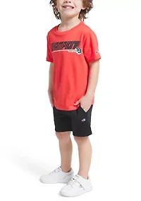 Boys 4-7 Graphic T-Shirt and Shorts Set