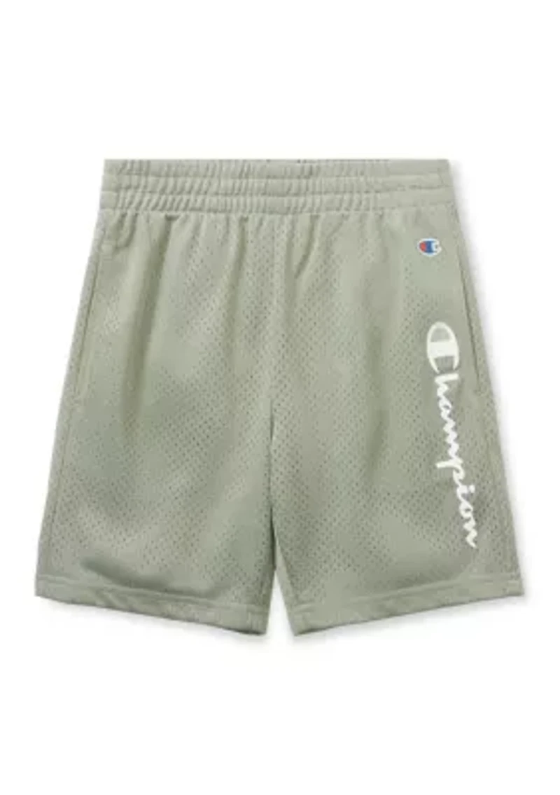 Boys 4-7 Signature T-Shirt Mesh Short Set