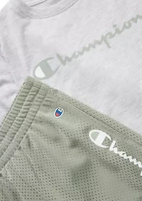 Boys 4-7 Signature T-Shirt Mesh Short Set