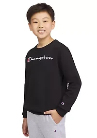 Boys 8-20 Signature Embroidered Pullover