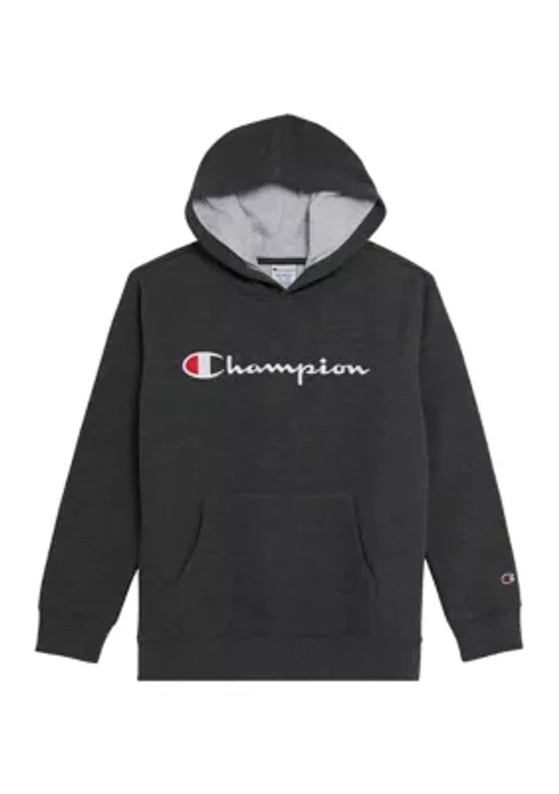 Boys 8-20 Signature Embroidered Fleece Hoodie