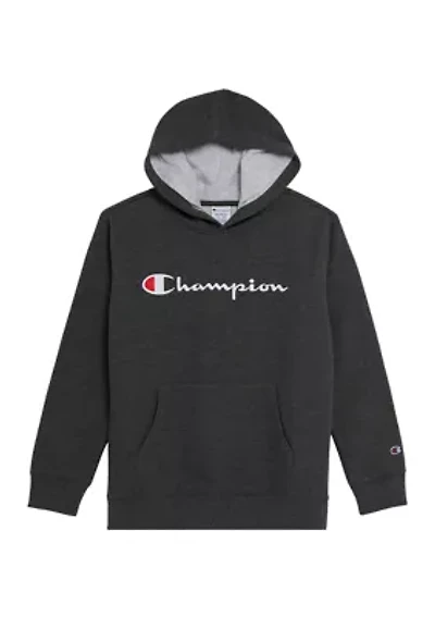 Boys 8-20 Signature Embroidered Fleece Hoodie