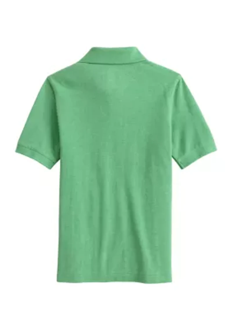 Boys 8-20 Heather Skipjack Polo Shirt