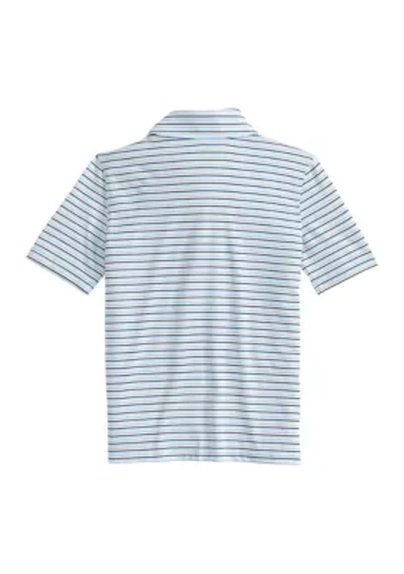 Boys 8-20 Driver Oyster Creek Stripe Polo Shirt