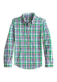 Boys 8-20 Gaspee Printed Sportshirt